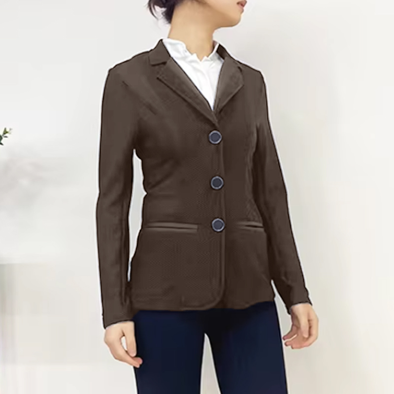 Summer Equestrian Clothing - MXLLINA Atmungsaktive Mesh Loch Reitsport Jacke