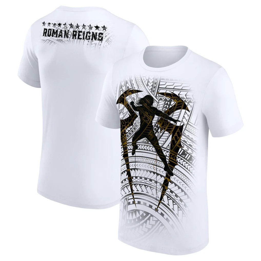 Summer Reign Clothing - Roman Reigns Tribal Logo Bedrucktes T-Shirt