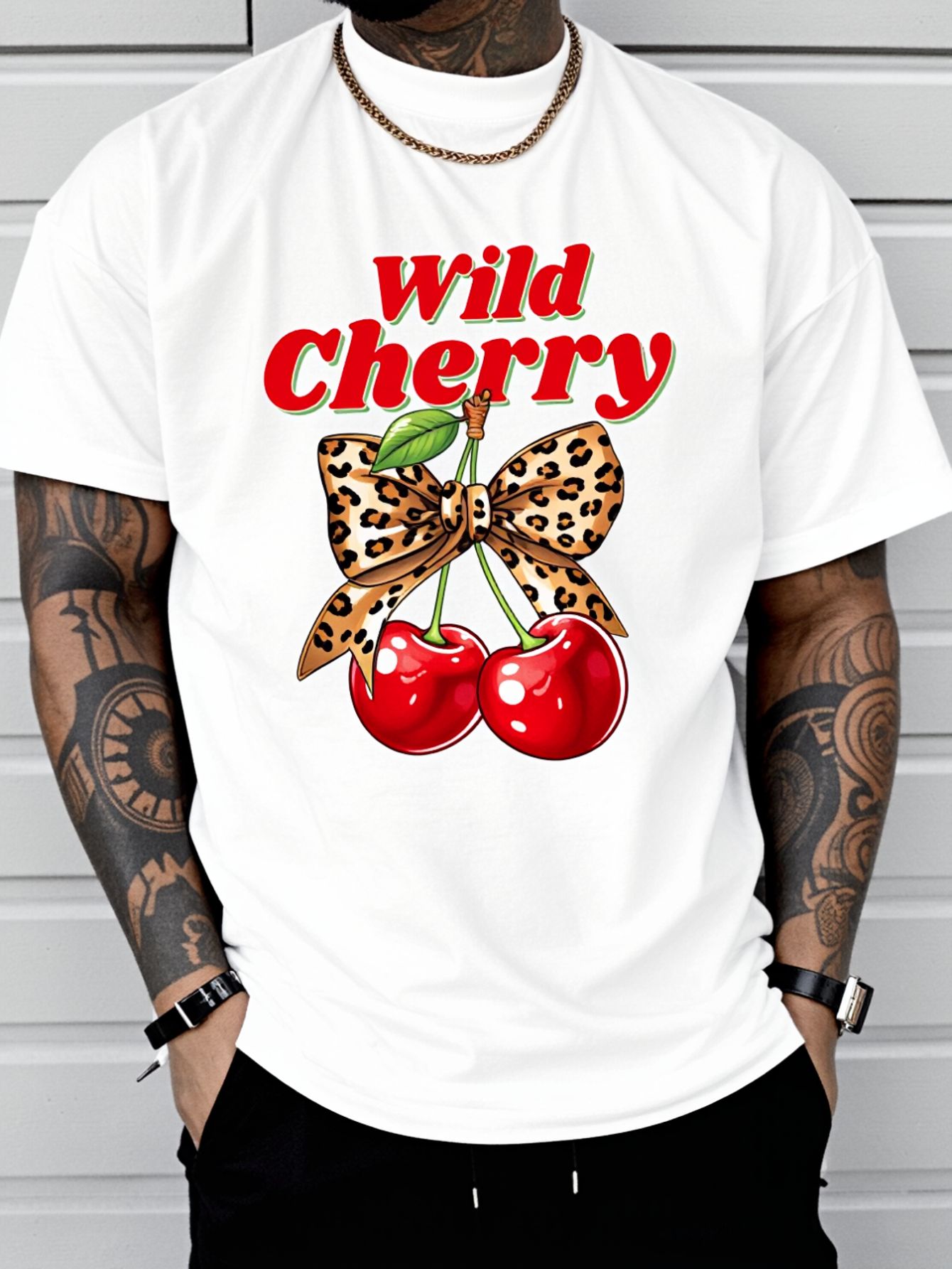 Summer Clothing Vibes - Cherry Lover Leopard Coquette Summer Vibes