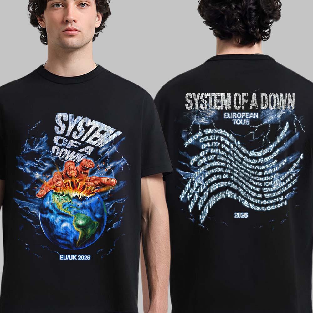 Summer Clothing Women Uk - System of A Down Europatour EU/UK