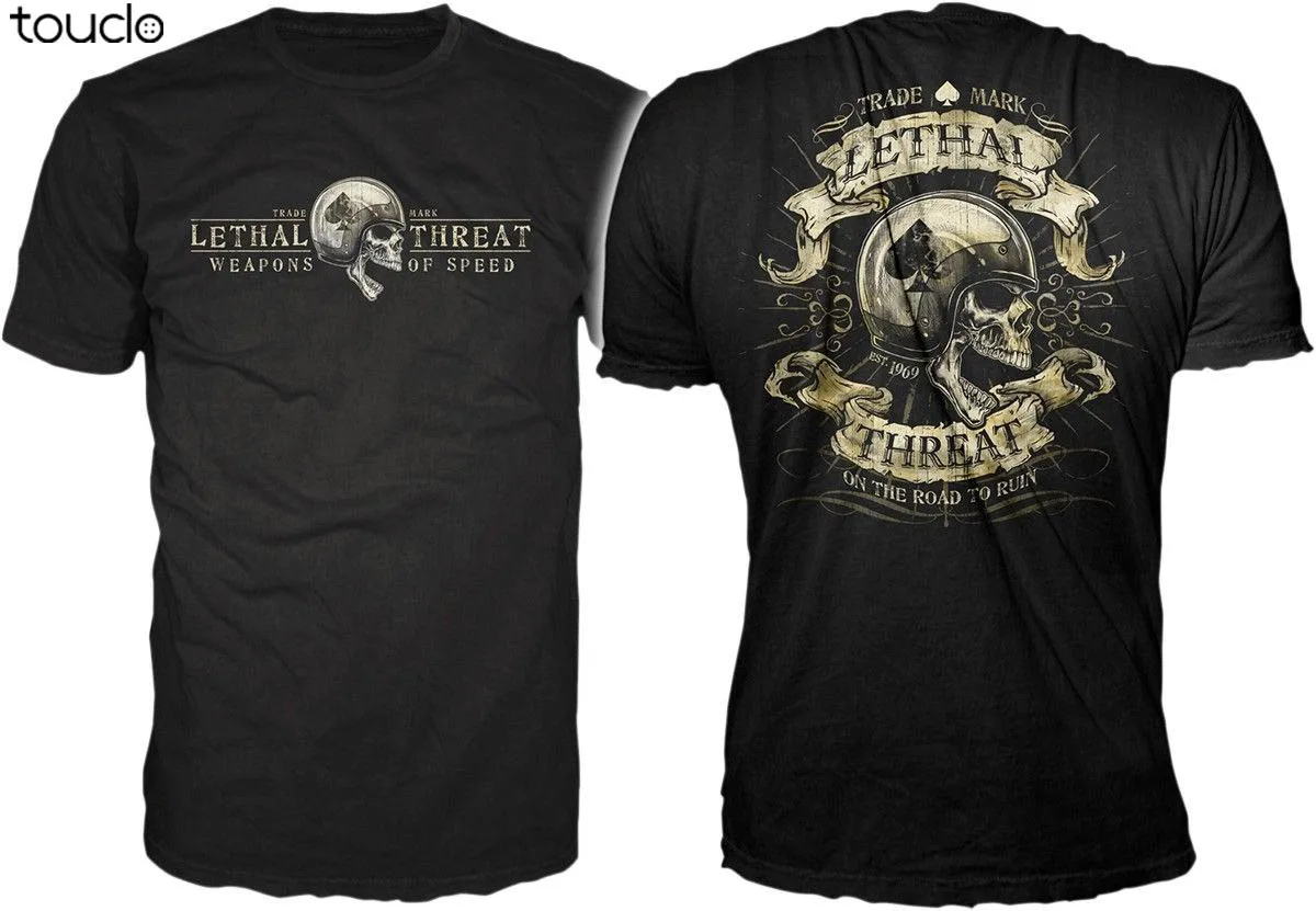 Summer Clothing Brands Men - Neue Markenkleidung T-Shirts NEW LETHAL THREAT