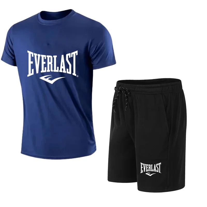 Summer Clothing Brands Men - 2026 Herren Sommer T-Shirt+Shorts 2-teiliges Set,