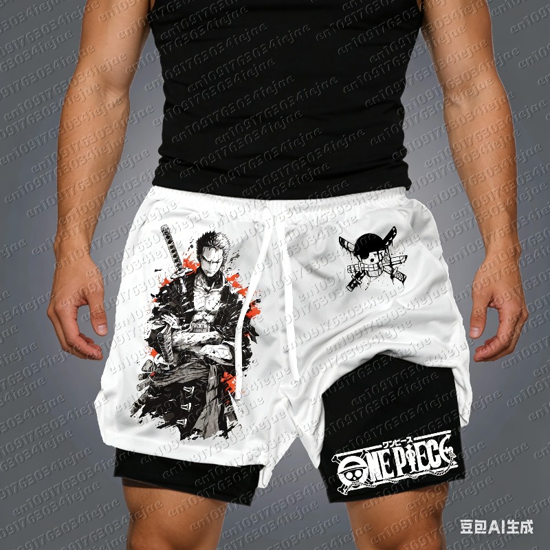 Summer 2026 Kids Clothing - 2026 One Piece Luffy Print Shorts