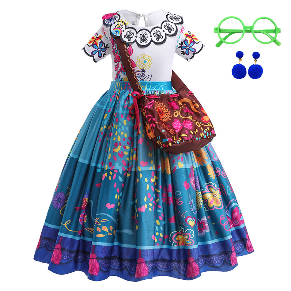 Summer Clothing Kids - Mädchen Prinzessin Kostüm Kinder Encanto Halloween
