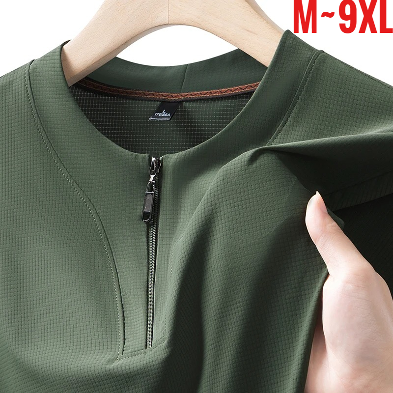 Summer Clothing Types - Große Größe 9XL Herren Ice Silk