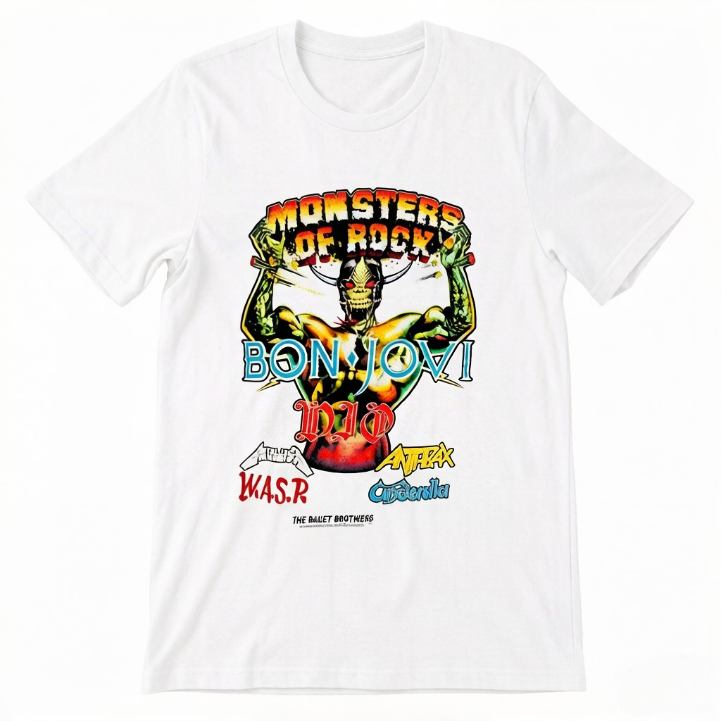 Summer Clothing Women Uk - Sommer MONSTERS OF ROCK DONINGTON PARK