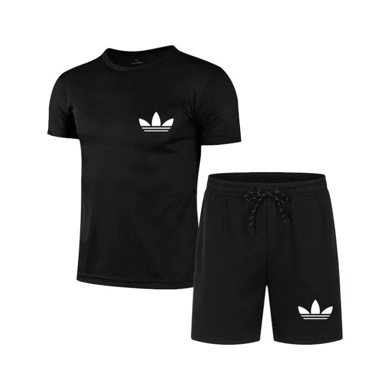 Summer Clothing Brands Men - Sommer-Neuheit: Herren-Marken-Set, Modische Schnelltrocknende Sportbekleidung, Kurzarm-T-Shirt