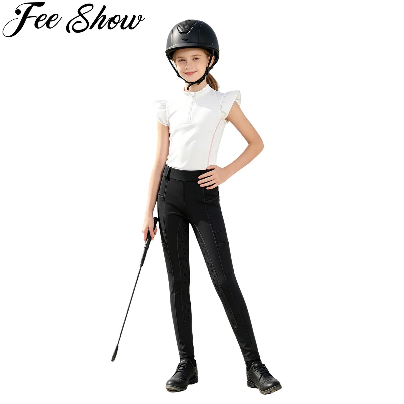 Summer Equestrian Clothing - Reitsport-Outfits für Mädchen, Reitsportbekleidung, Oberteil mit