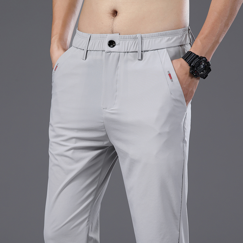 Summer Clothing Brands Men - 2026 Sommer Neue Dünne Eisseide Stretch