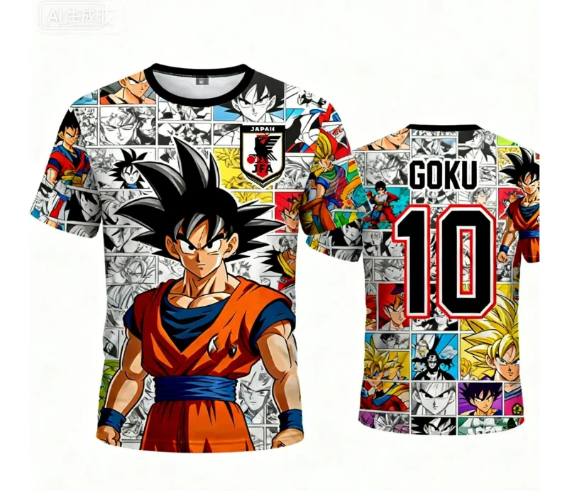 Summer 2026 Kids Clothing - 2026 Sommer Neu Herren Dragon Ball