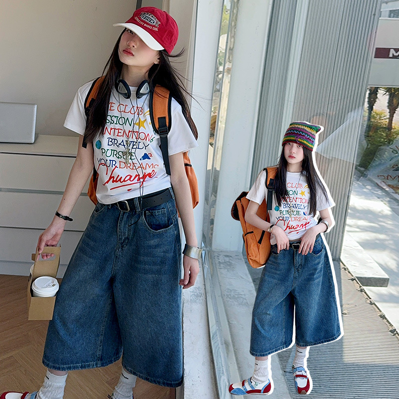 Summer Clothing Teen Girls - Sommer Teenager Mädchen Denim Shorts Baumwolle