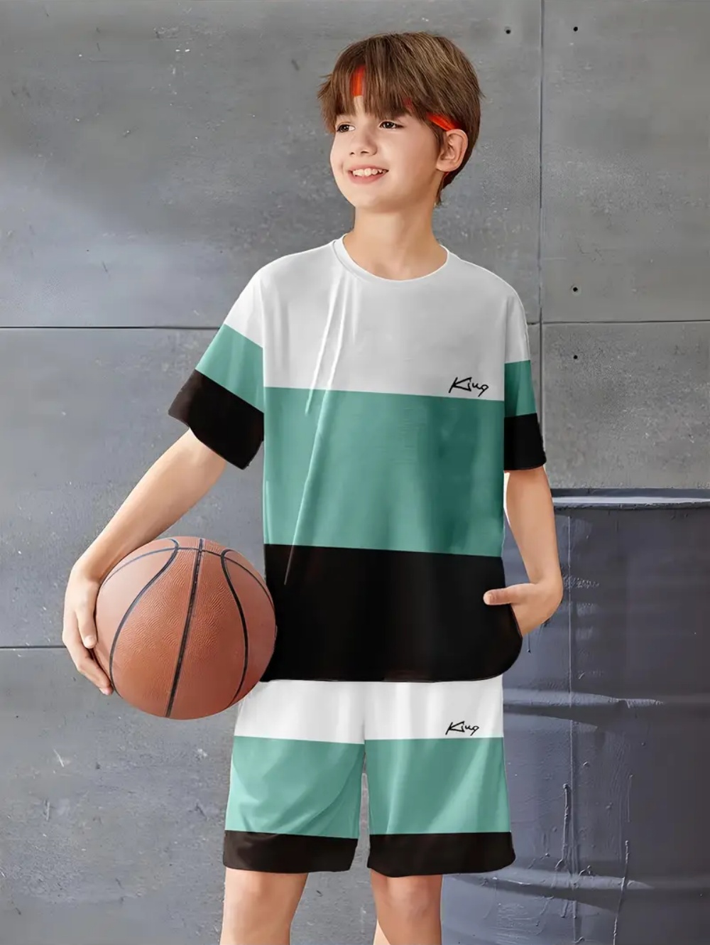 Jungen-Set, klassisches Druckm – Summer Clothing List Bewertung und Preis