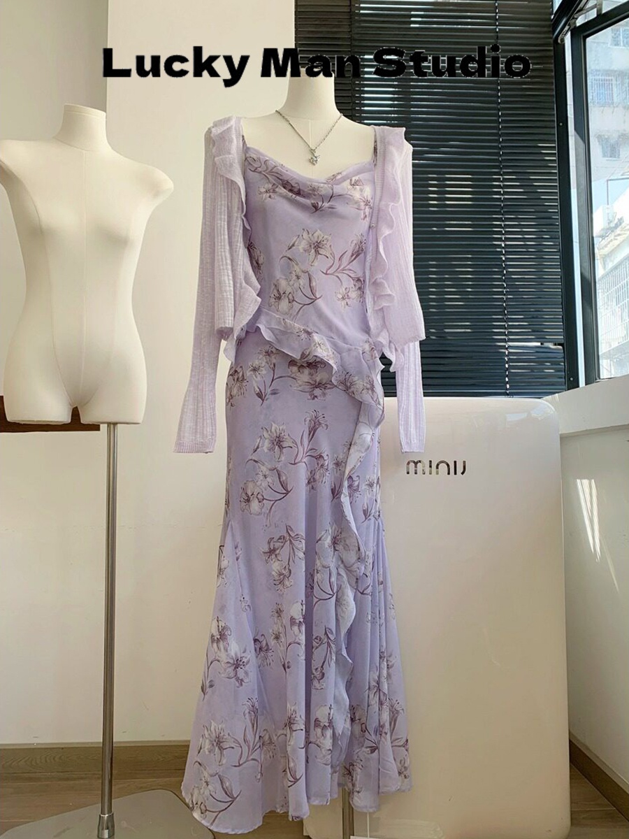 Luckymana Blumenmuster Neckhol – Sundress Midi Floral Bewertung und Preis