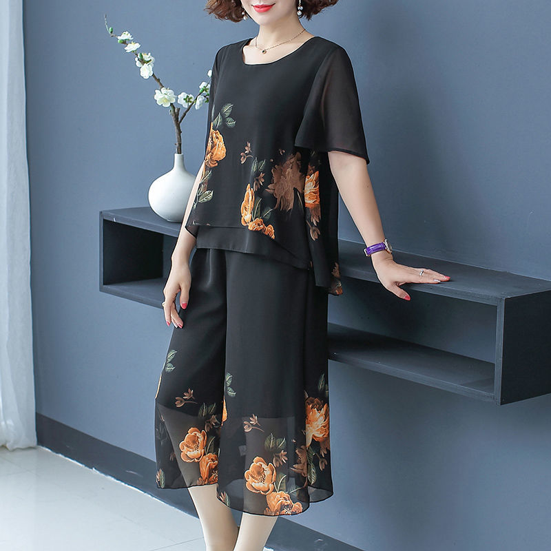 Elegante Mode Blumendruck Spit – Summer Clothing Vintage Bewertung und Preis