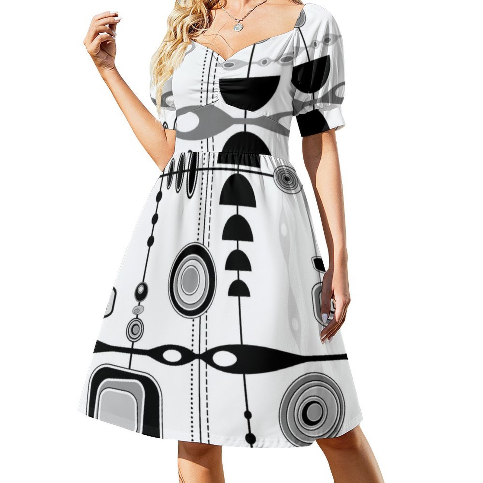 Mid Century Modern Print-Schwa – Summer Clothing Vintage Bewertung und Preis