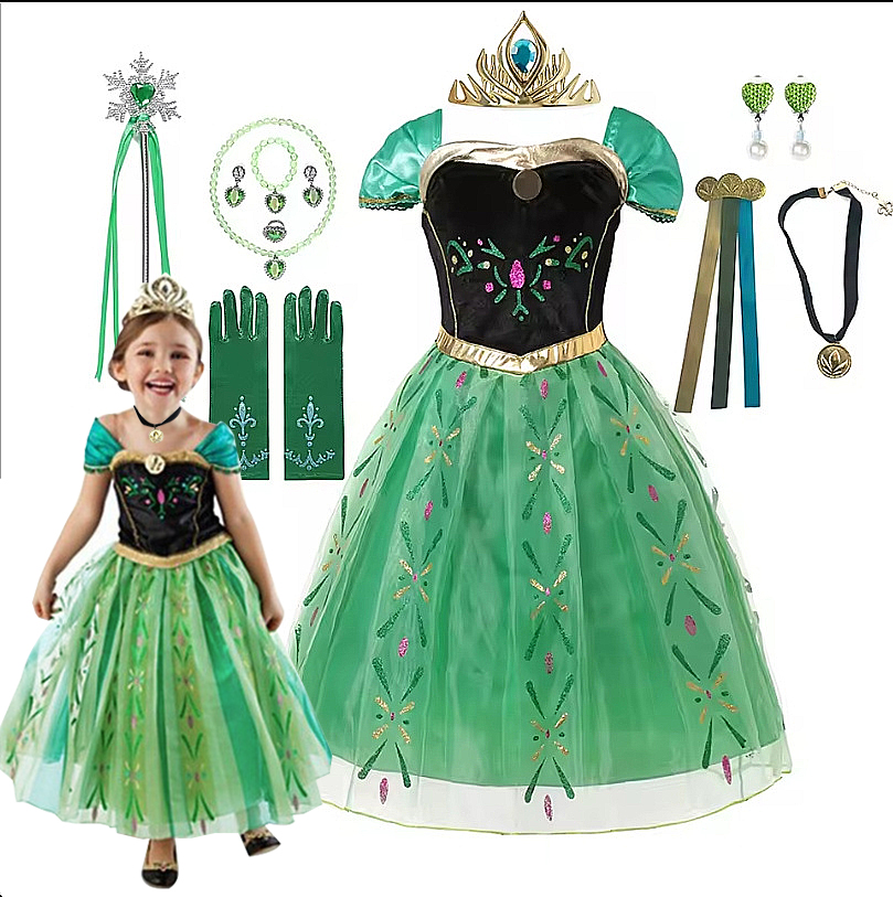 Anna Kostüm Für Kinder Mädchen – Summer Clothing Kids Bewertung und Preis