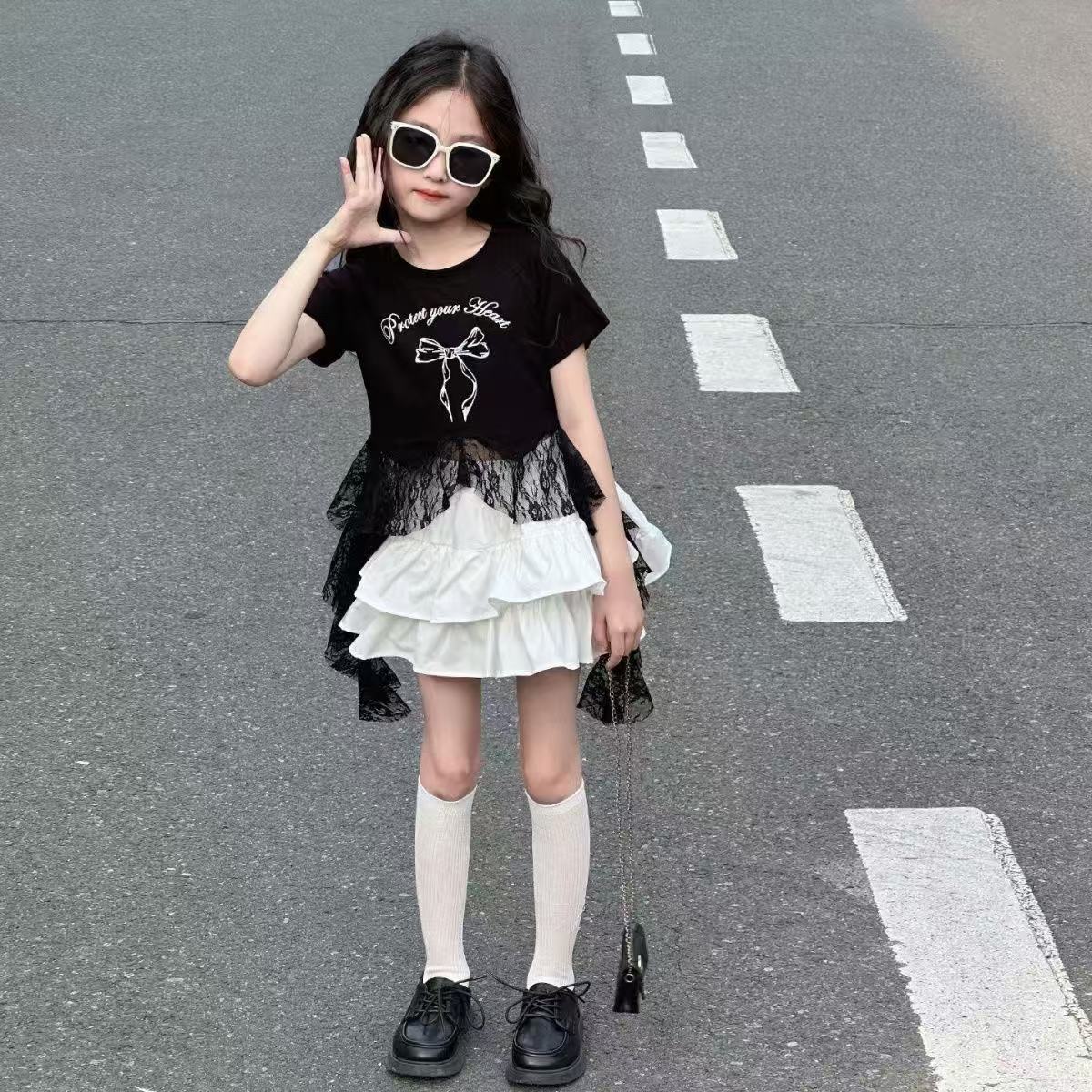 Mädchen-Kleidungsset, Sommer,  – Summer Clothing Teen Girls Bewertung und Preis