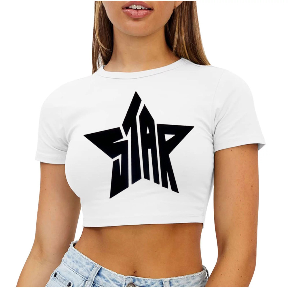 2000er Jahre Y2k Crop Tops Cro – Summer Clothing For Teens Bewertung und Preis