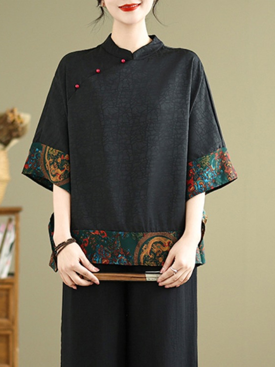 Neues chinesisches Damenhemd,  – Summer Clothing Wear Bewertung und Preis