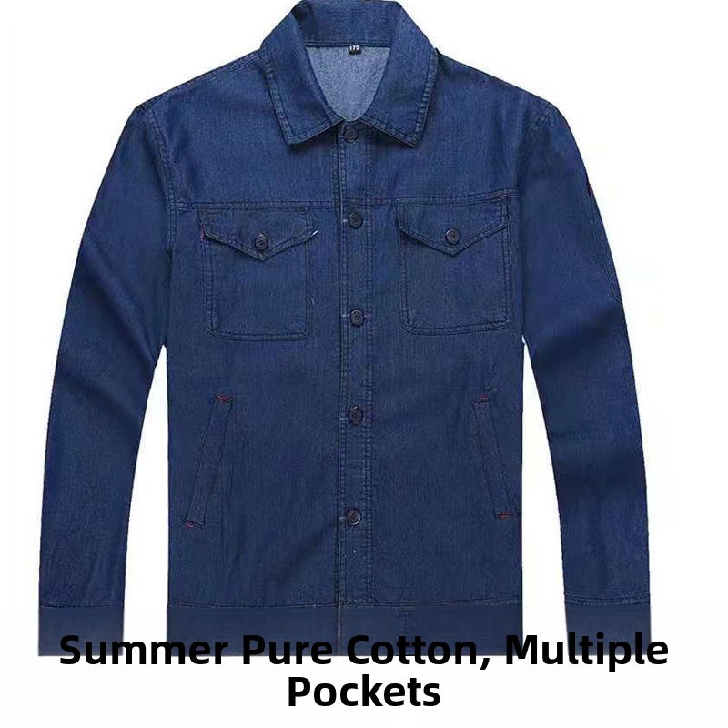 Leichtes Sommer-Denim-Arbeitsk – Summer Clothing Long Sleeve Bewertung und Preis