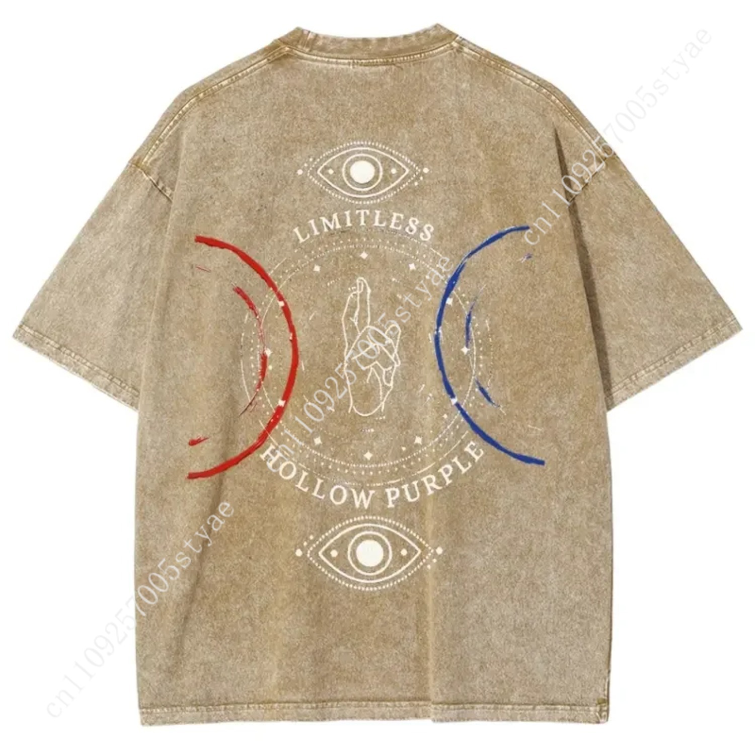 Anime Gojo Satoru Print T-Shir – Summer Clothing Vintage Bewertung und Preis