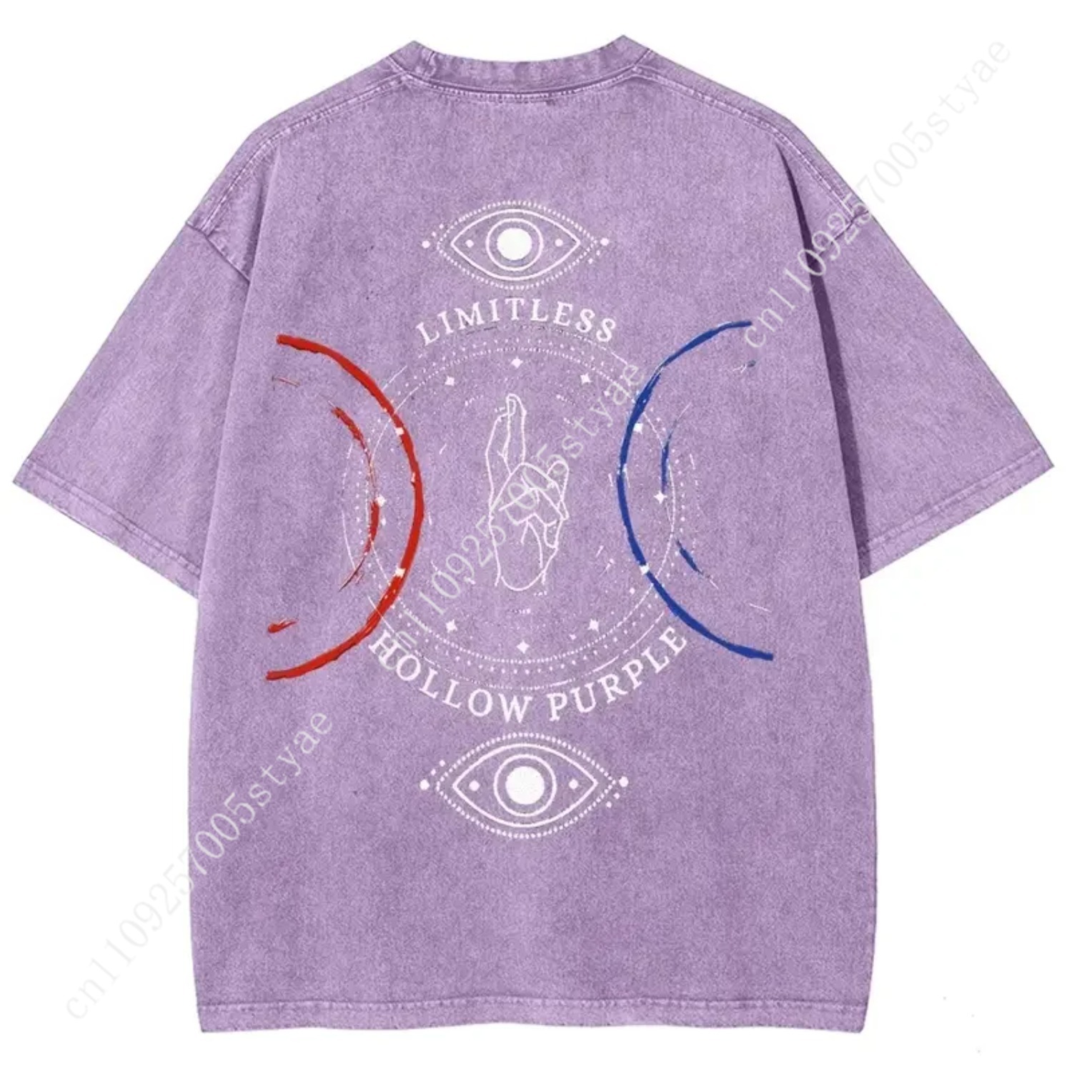 Anime Gojo Satoru Print T-Shir – Summer Clothing Vintage Bewertung und Preis