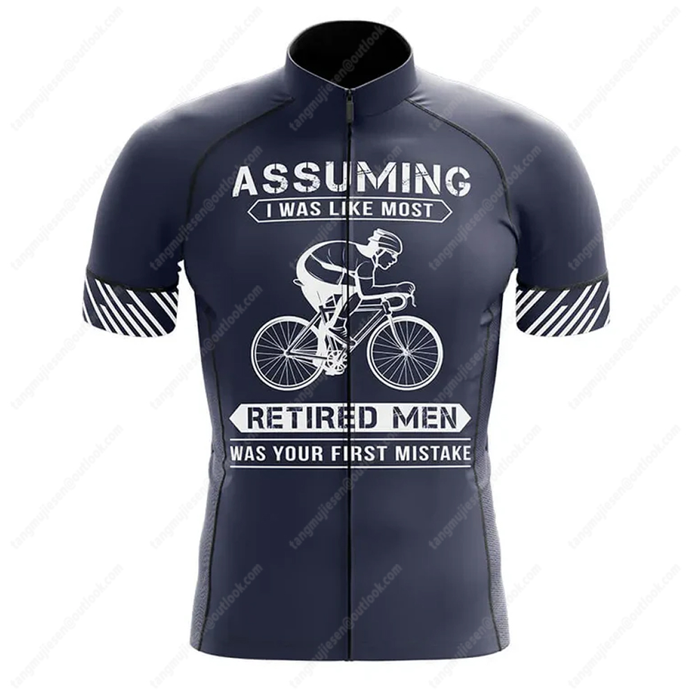 Assume Im Ruhestand Radfahren  – Summer Jumper Clothing Bewertung und Preis