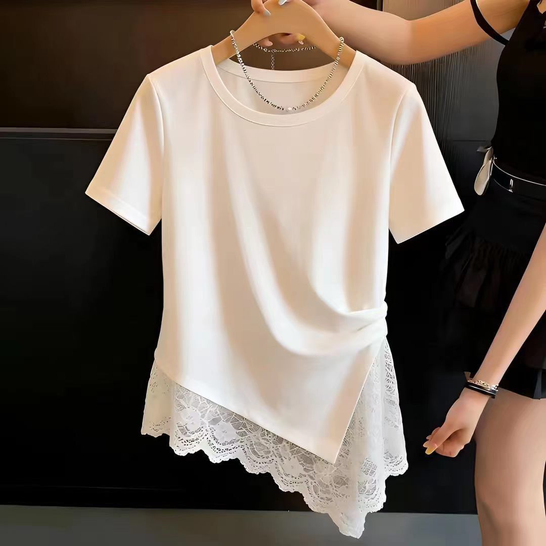 Koreanischer Stil Spitzenbeset – Summer Clothing For Teens Bewertung und Preis