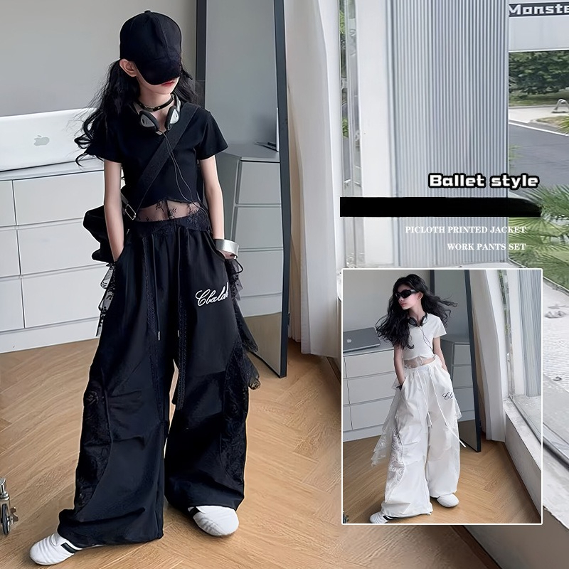 4-14 Mädchen Hip Hop Jazz Stre – Summer Clothing Teen Girls Bewertung und Preis