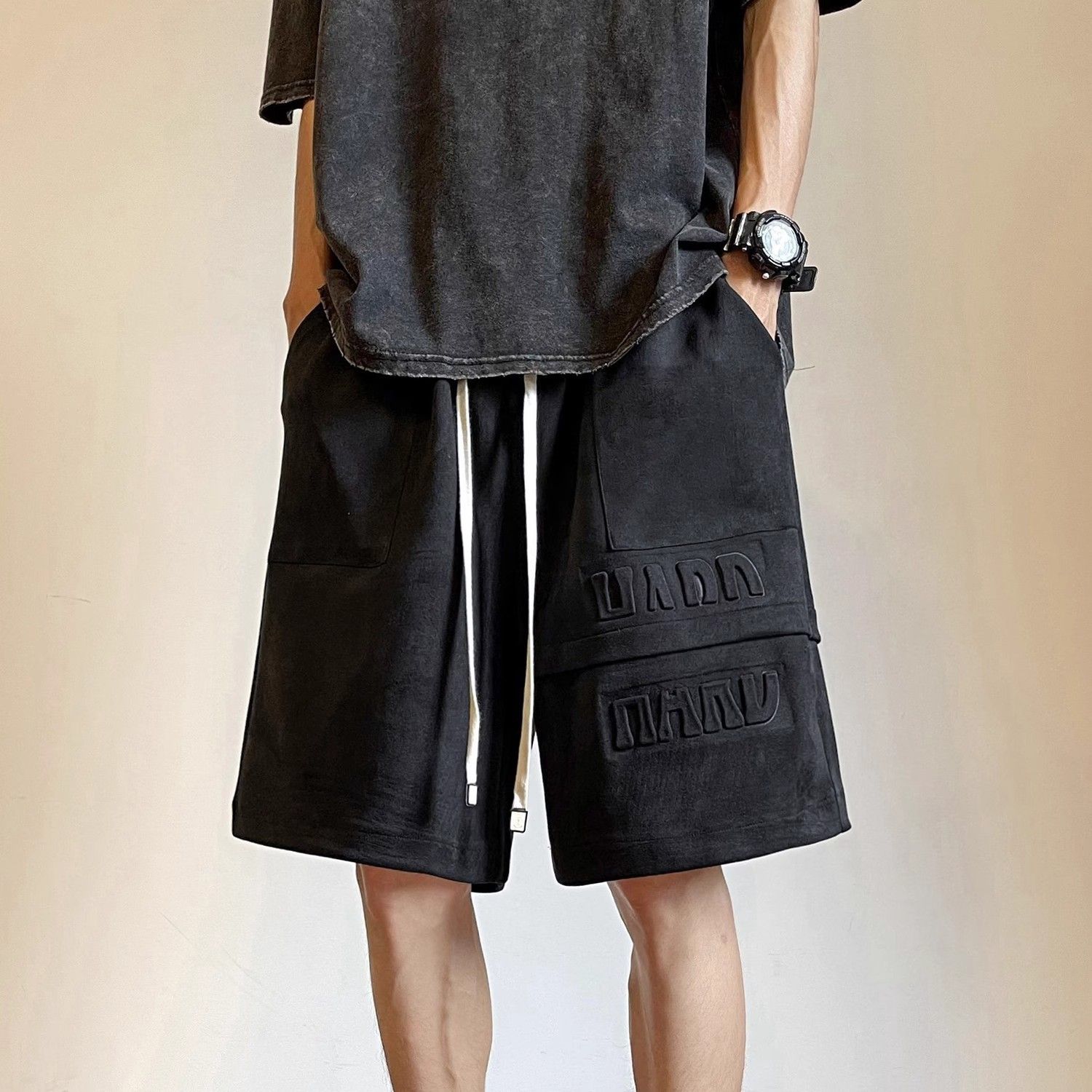 Männer Shorts Brief Spleißen B – Summer Clothing Deals Bewertung und Preis