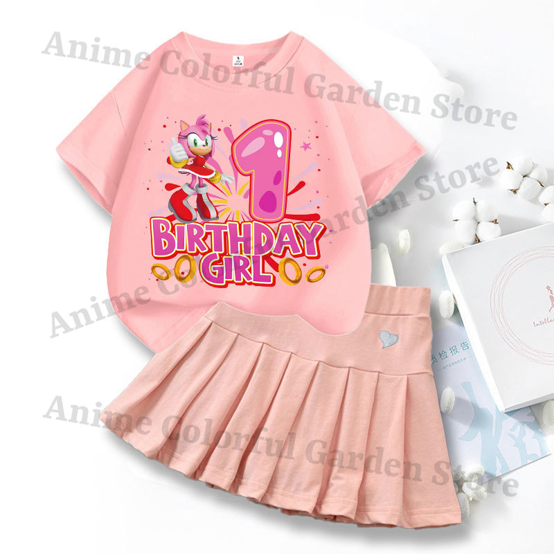 2-teiliges Sonics Love Kleid T – Summer Loving Kids Clothing Bewertung und Preis