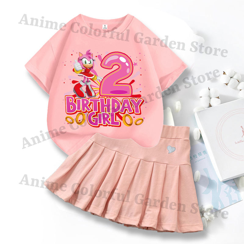 2-teiliges Sonics Love Kleid T – Summer Loving Kids Clothing Bewertung und Preis