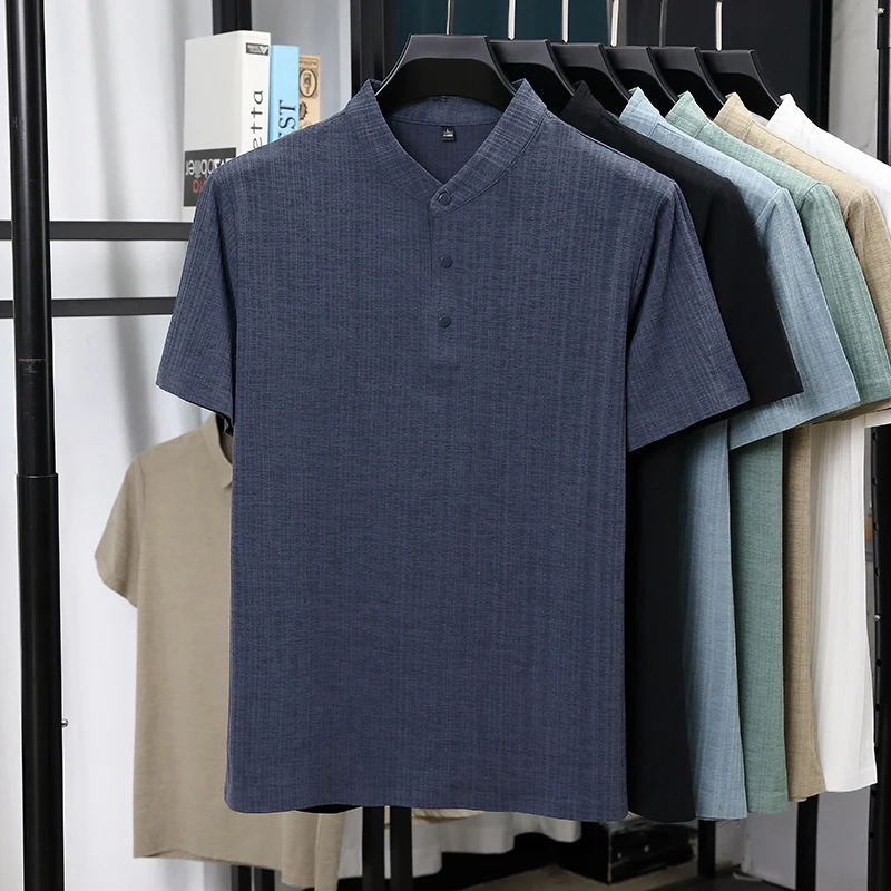 Herren-Hemden mit Stehkragen u – Summer Clothing Types Bewertung und Preis