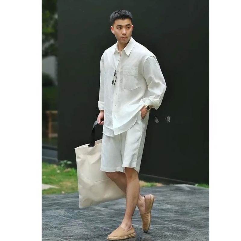 Sommerliches Freizeit-Set: Lyo – Linen Shorts Men Bewertung und Preis
