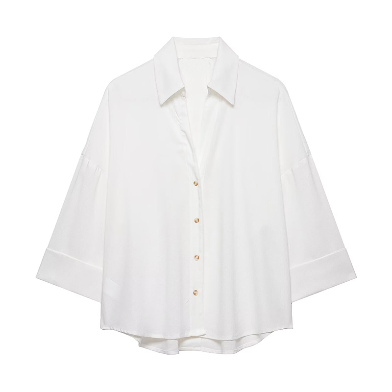 Damenhemden, modische, lockere – Tie Front Shirt Bewertung und Preis