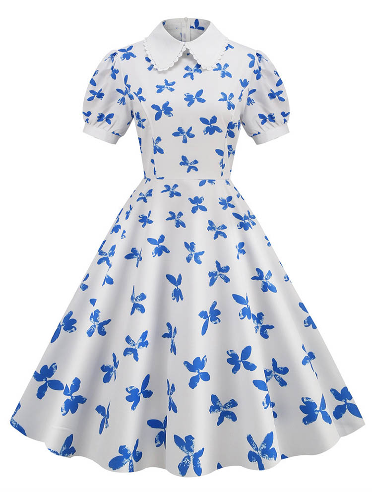 S ~ 3XL Frauen Midi Kleid Flor – Sundress Midi Floral Bewertung und Preis