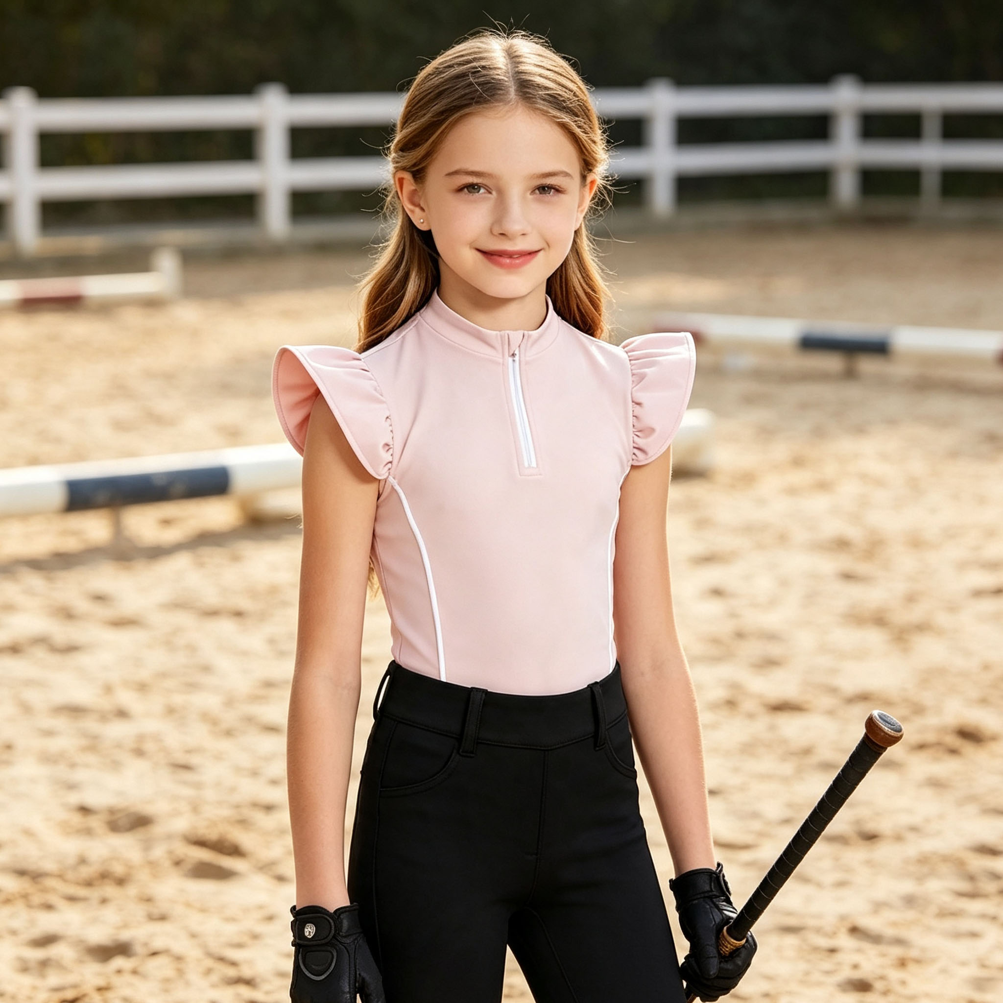 Kinder Mädchen Reitshirt Obert – Summer Equestrian Clothing Bewertung und Preis