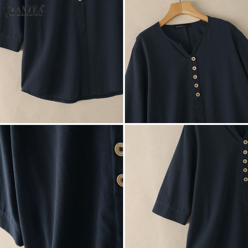 Damen-Blusen aus Baumwolle und – Summer Clothing Wear Bewertung und Preis
