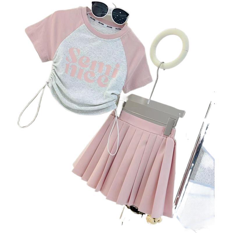 Kinder Mädchen Kurzarm-Obertei – Summer Clothing Teen Girls Bewertung und Preis