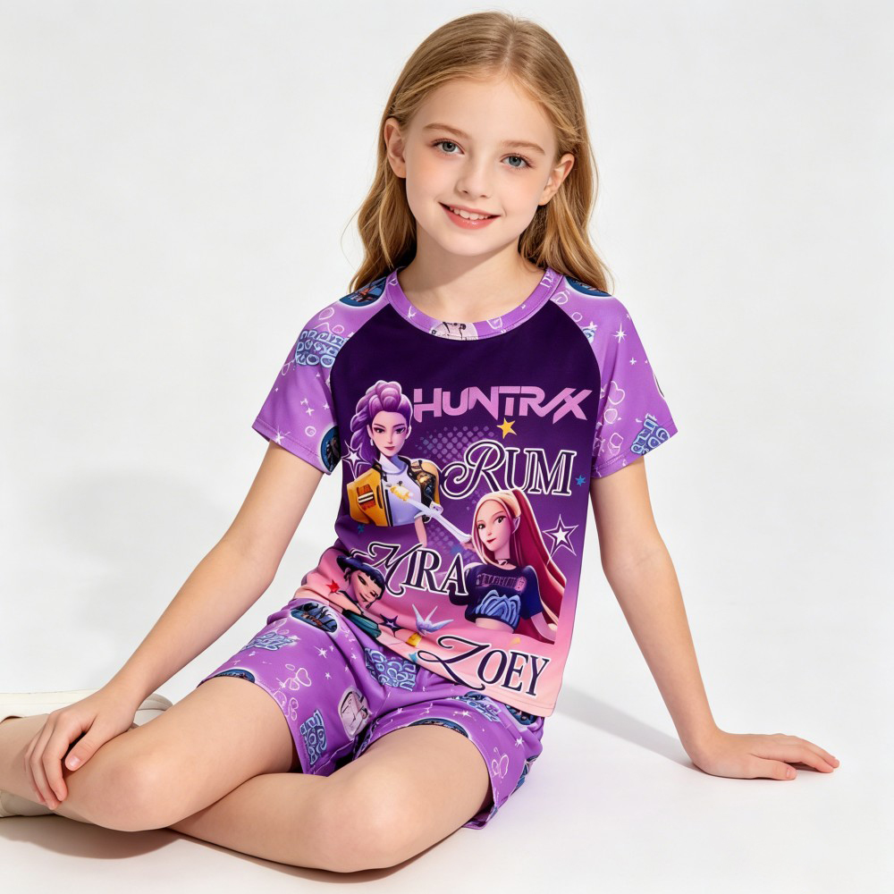 2026 Neues Kpop-Themen Kinder- – Summer Clothing Teen Girls Bewertung und Preis