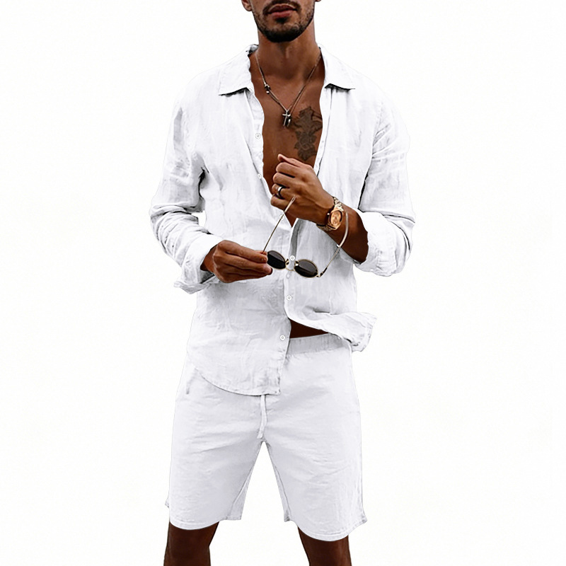 Sommer Herren Leinen Lässiges  – Linen Shorts Men Bewertung und Preis
