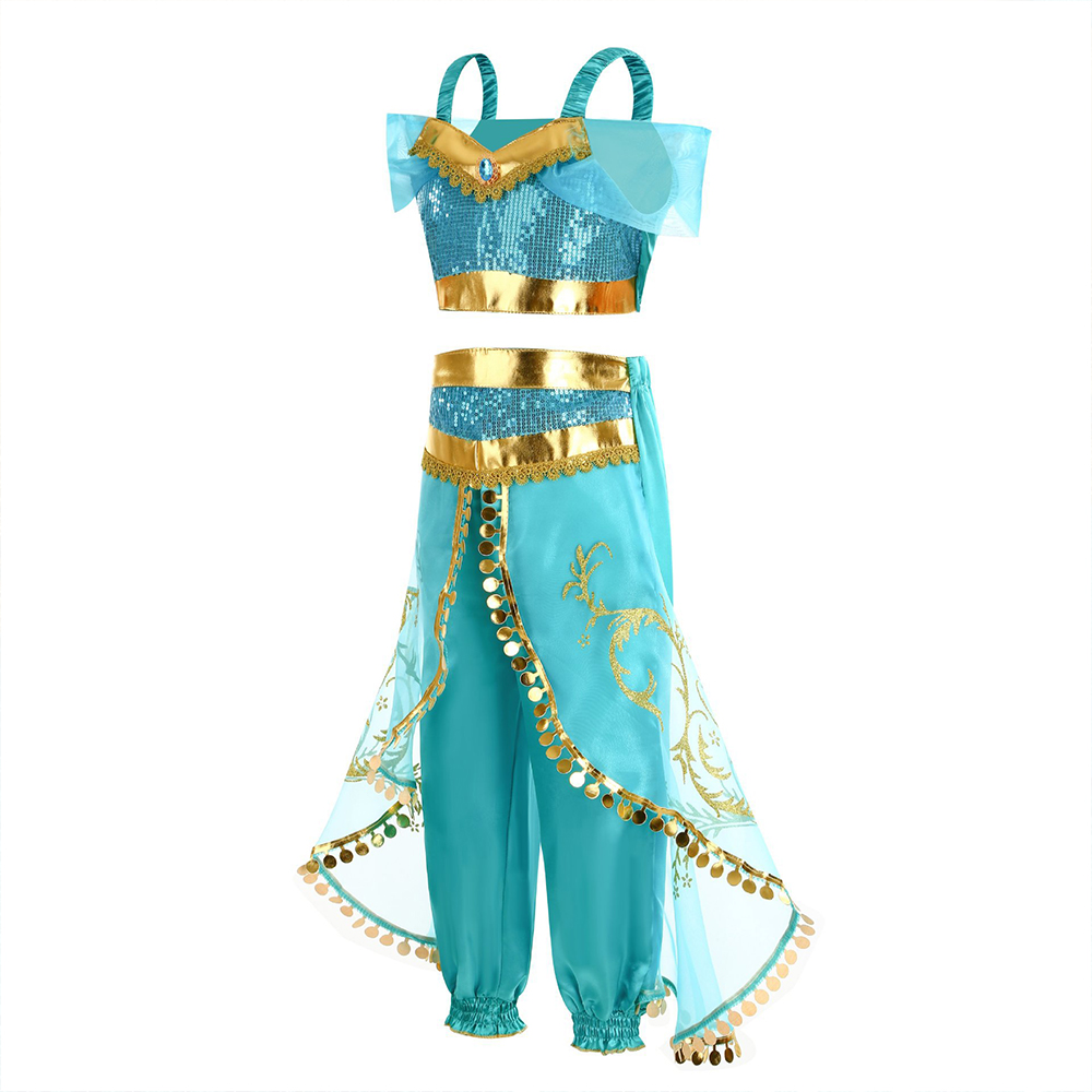 Mädchen-Jasmin-Fantasiekostüm, – Summer Clothing Kids Bewertung und Preis