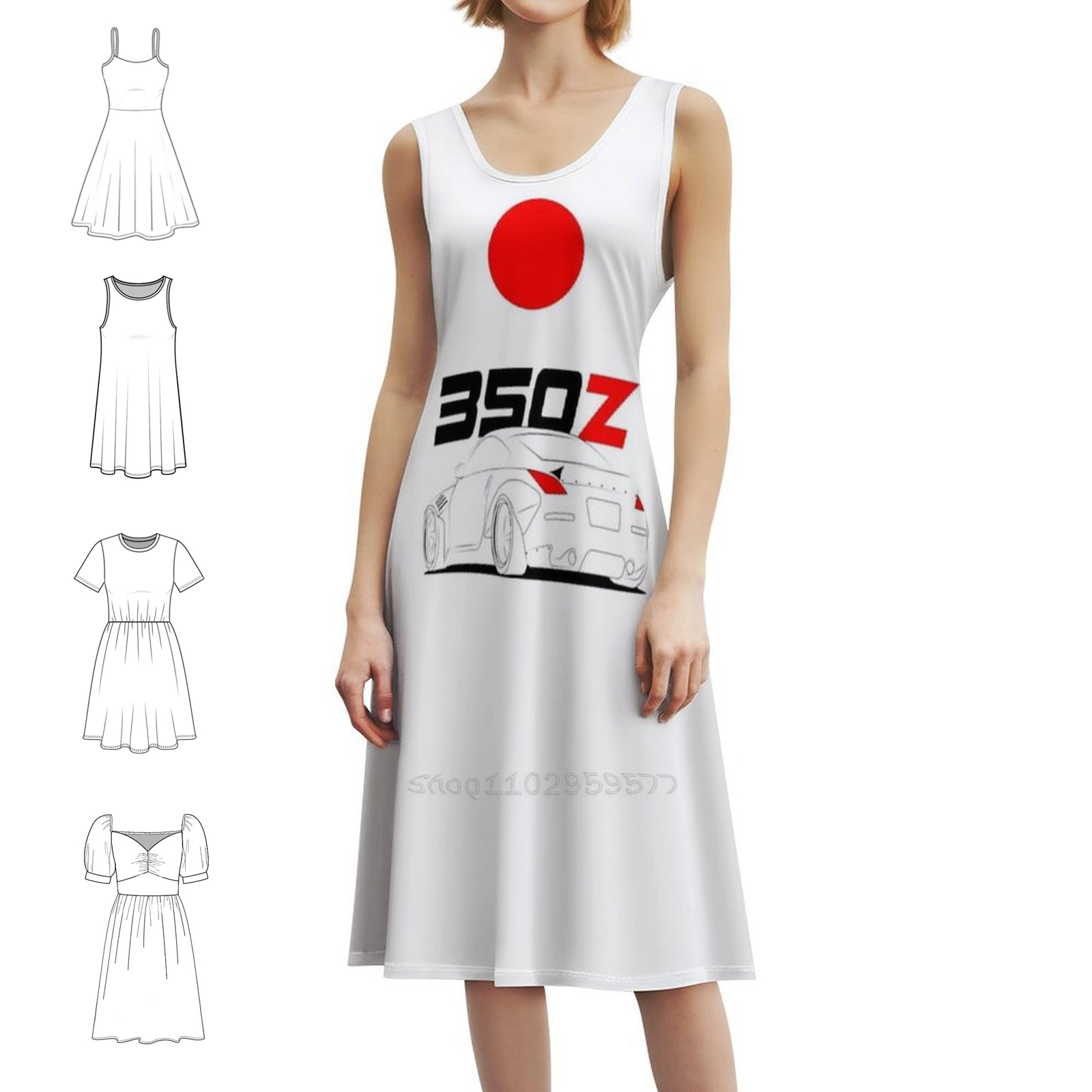 350Z Koreanischen Stil Kleid F – Summer Clothing Wear Bewertung und Preis