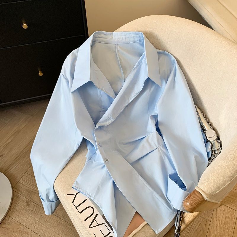 Designer Unregelmäßiges Langar – Tie Front Shirt Bewertung und Preis
