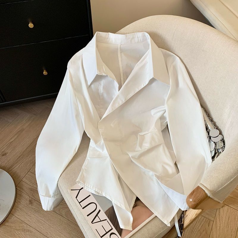 Designer Unregelmäßiges Langar – Tie Front Shirt Bewertung und Preis
