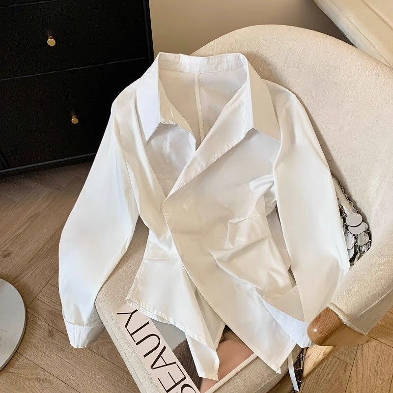 Designer Unregelmäßiges Langar – Tie Front Shirt Bewertung und Preis