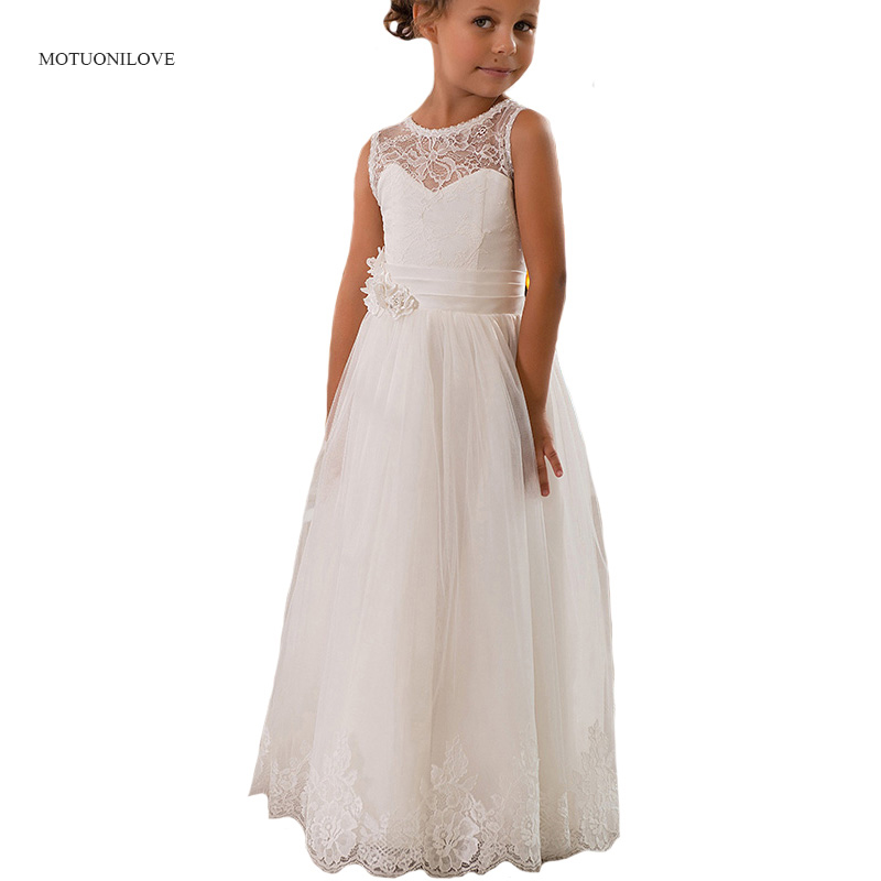 Juwel Ärmellose Spitze A-linie – Summer Loving Kids Clothing Bewertung und Preis