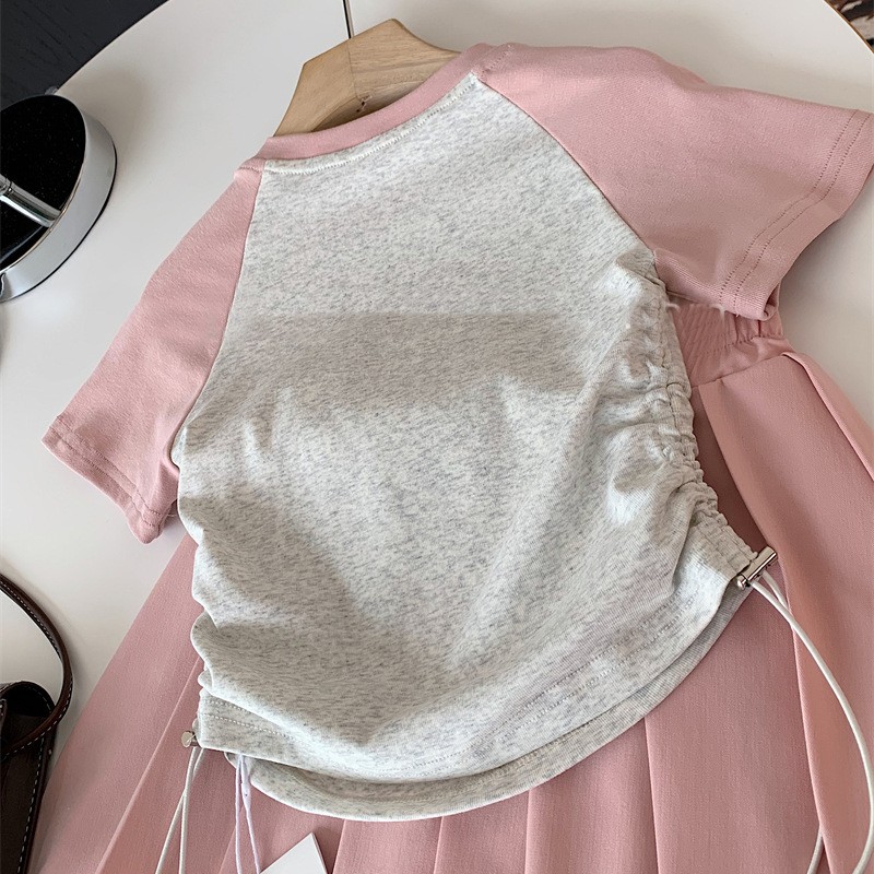 Kinder Mädchen Kurzarm Top Fal – Summer Clothing Teen Girls Bewertung und Preis