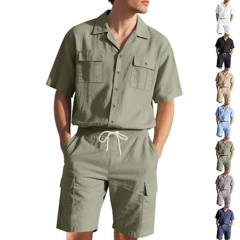Herren Sommer Leinen Einfarbig – Linen Shorts Men Bewertung und Preis
