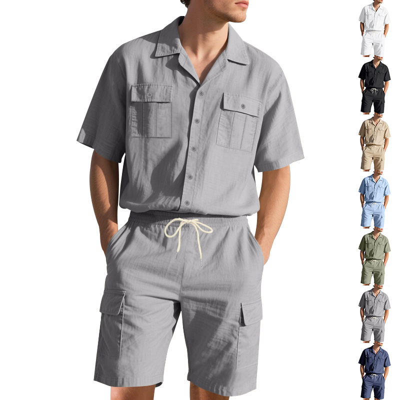 Herren Sommer Leinen Einfarbig – Linen Shorts Men Bewertung und Preis